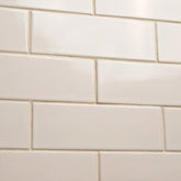 Antique White Glazed 4 in. x 12 in. Glossy Ceramic Subway Wall Tile by MSI (2 sq. ft./Case)